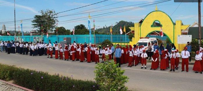 Kenang Upacara Bendera Pertama 17 Agustus 1949, HUT RI Digelar di Taman Budaya Kesultanan Bulungan