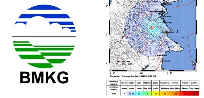 Gempa Magnitudo 4,9 Guncang Bulungan Kaltara, Terasa di Berau dan Tanjung Selor